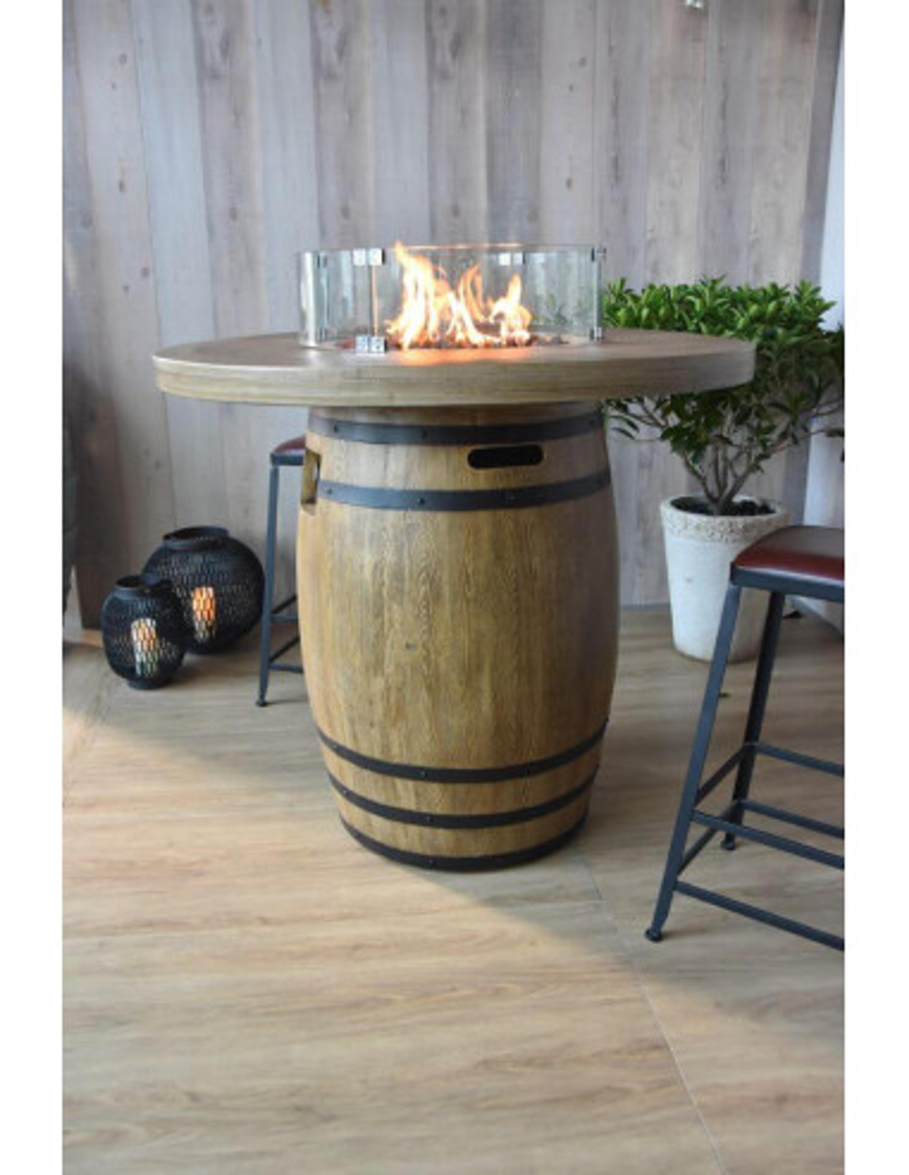 Table Brasero Lafite Barrel Gaz - Elementi
