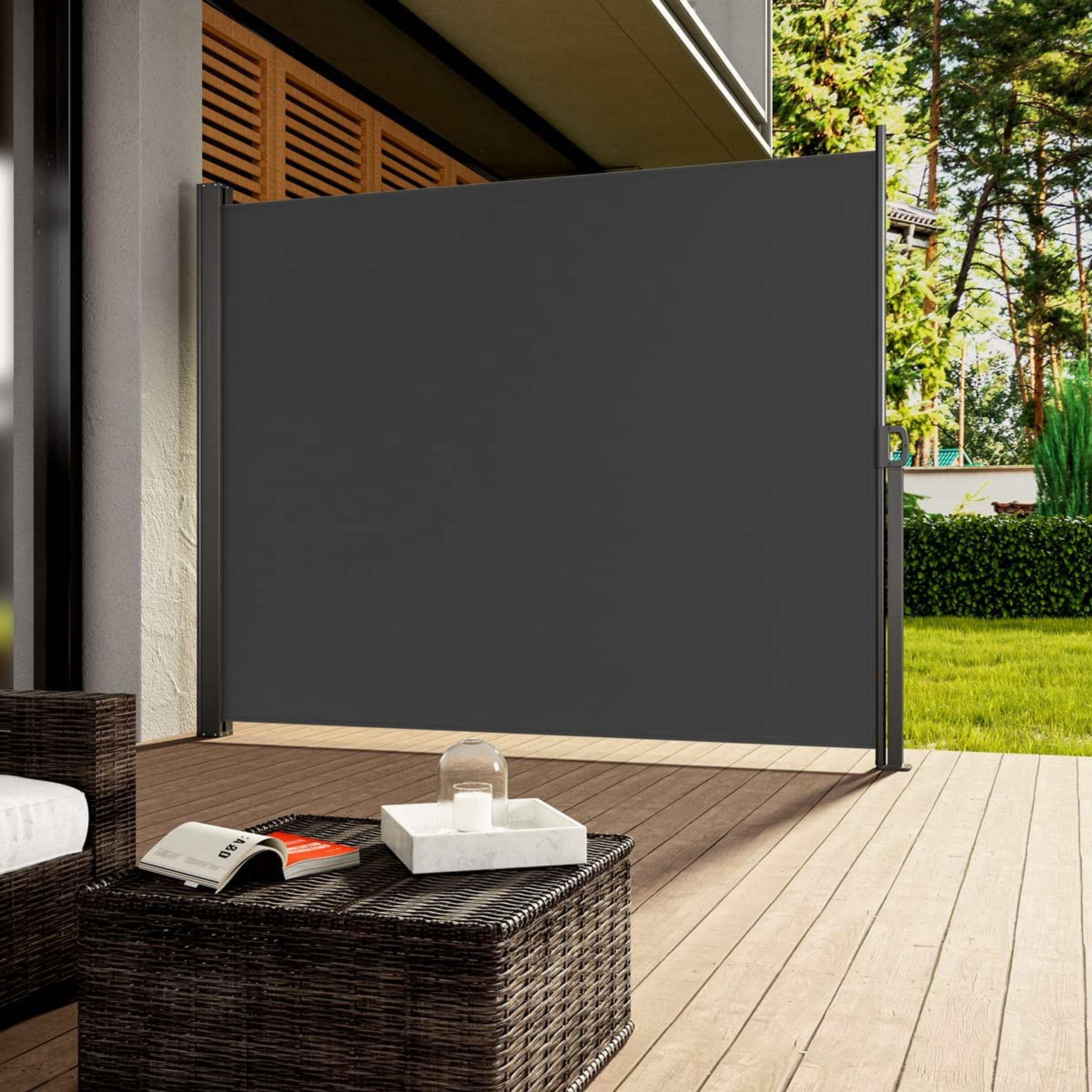 Store latéral Nosara anthracite 180x300cm