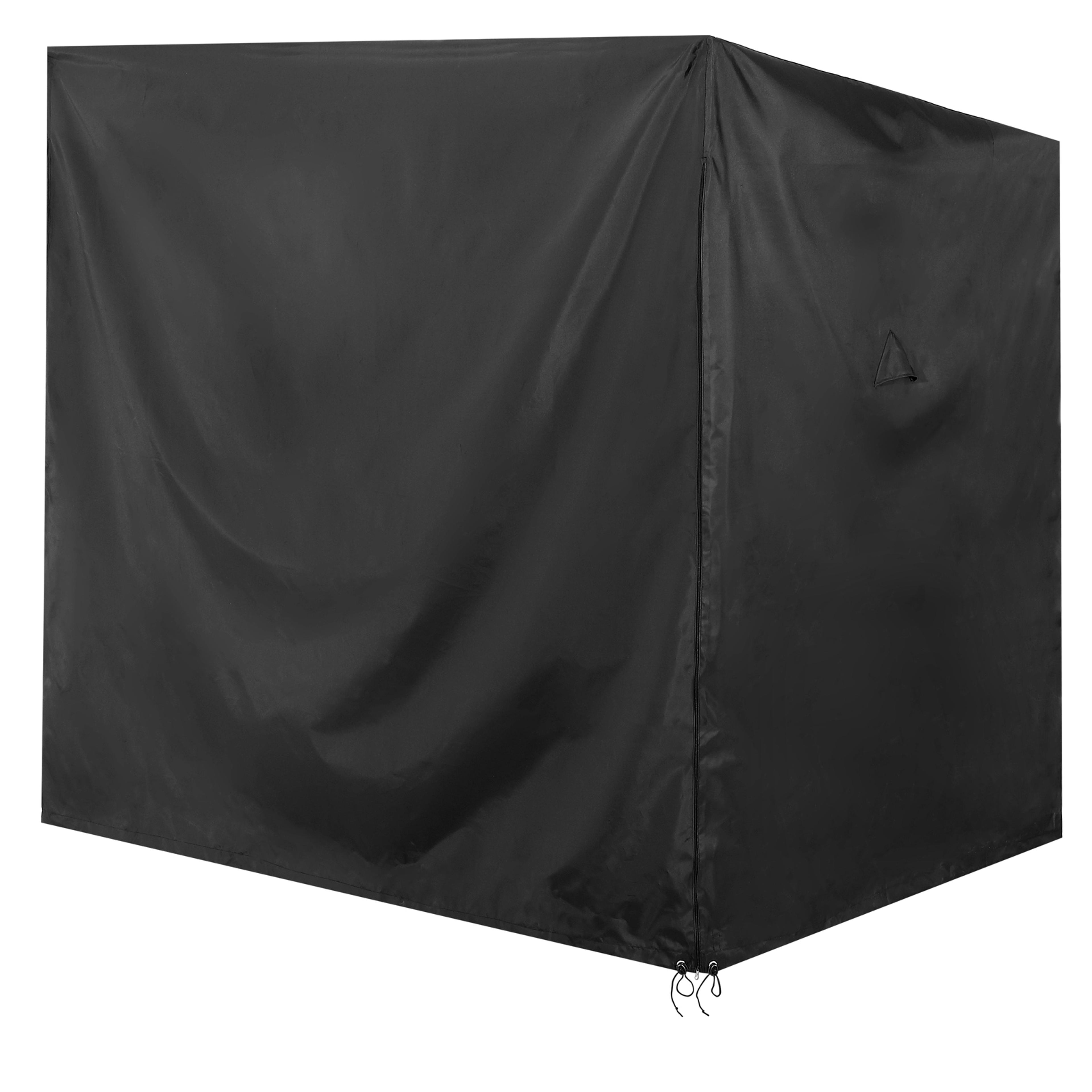 Housse de protection grise pour balancelle 185x117x170