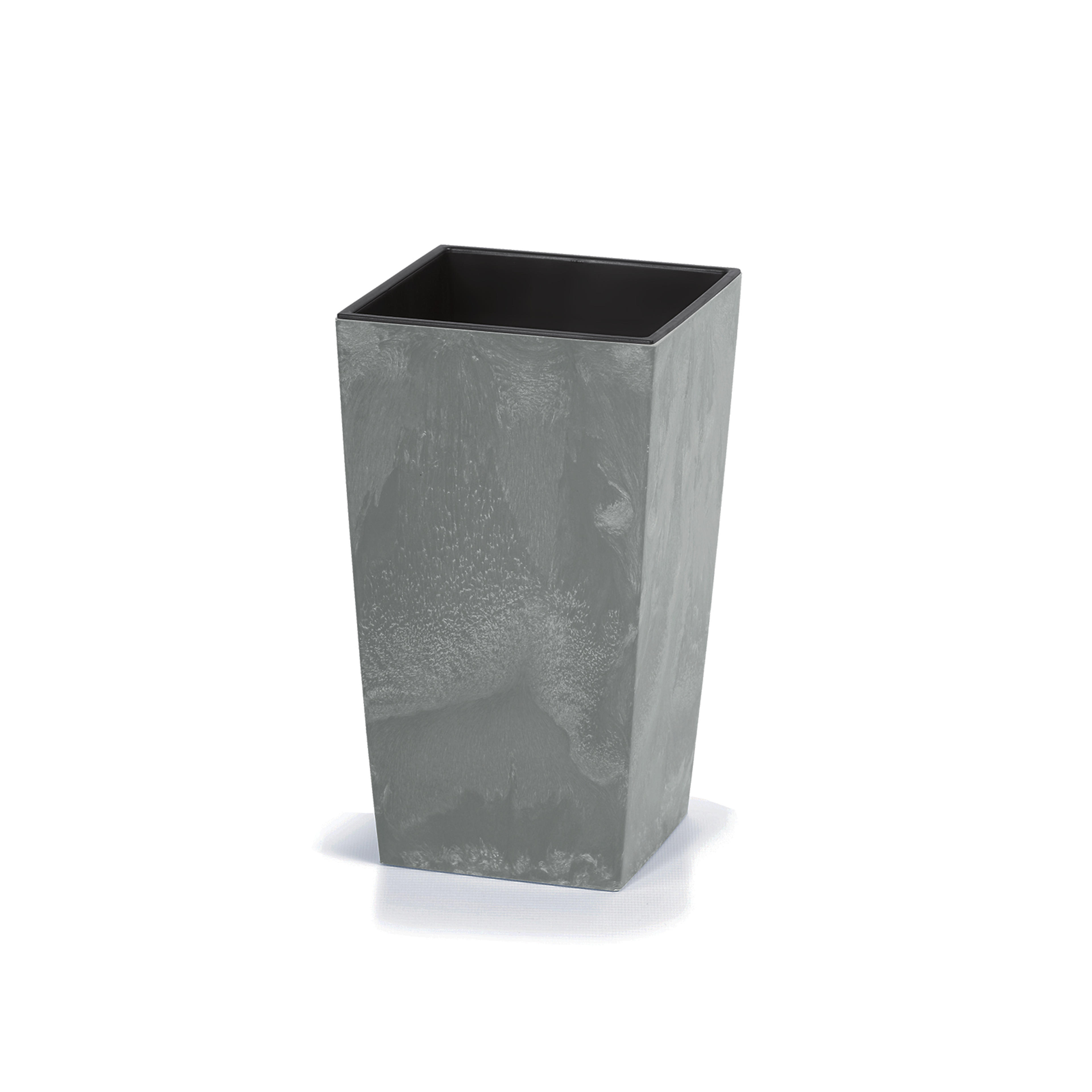 Pot de fleurs style Béton 26L Gris