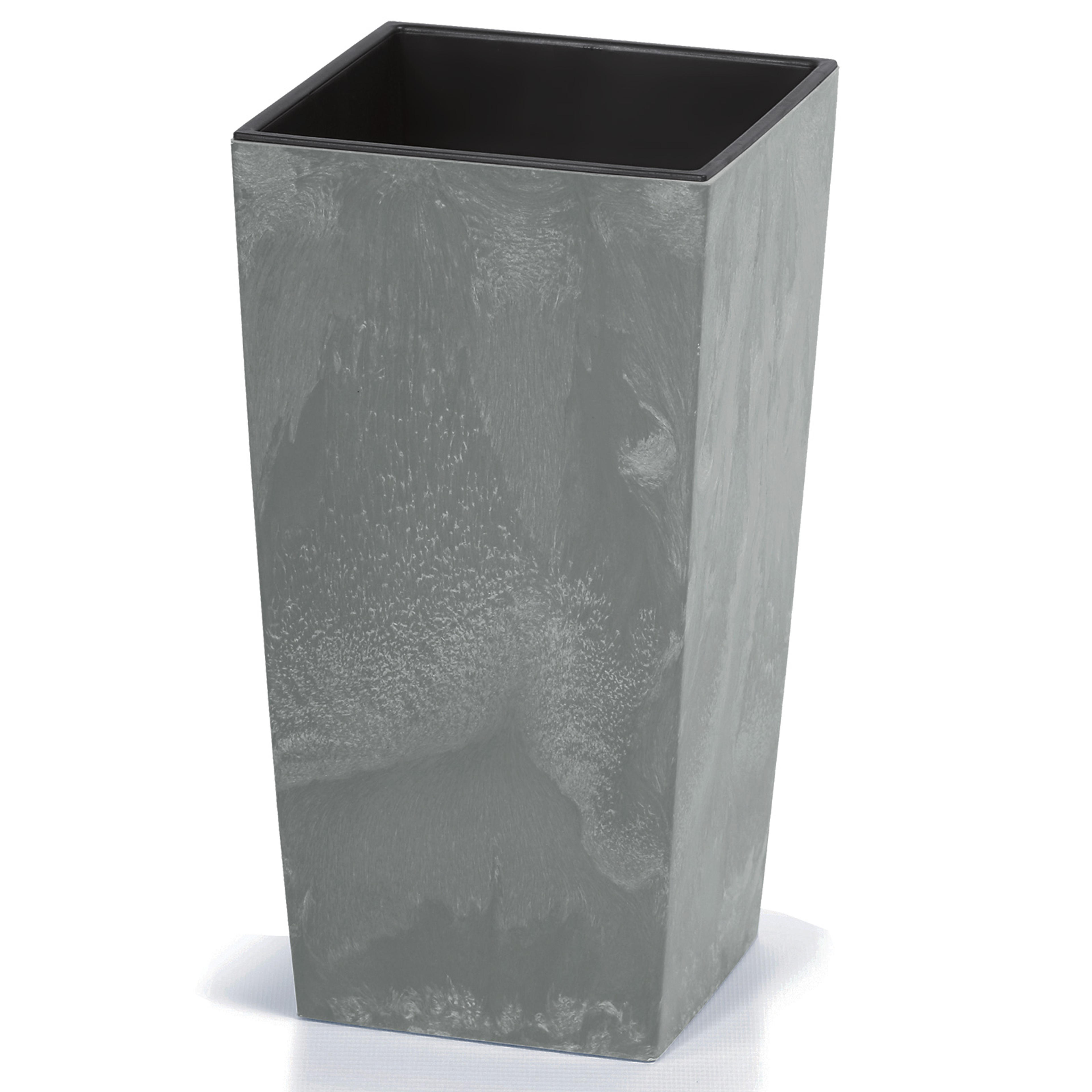 Pot de fleurs style Béton 91L Gris