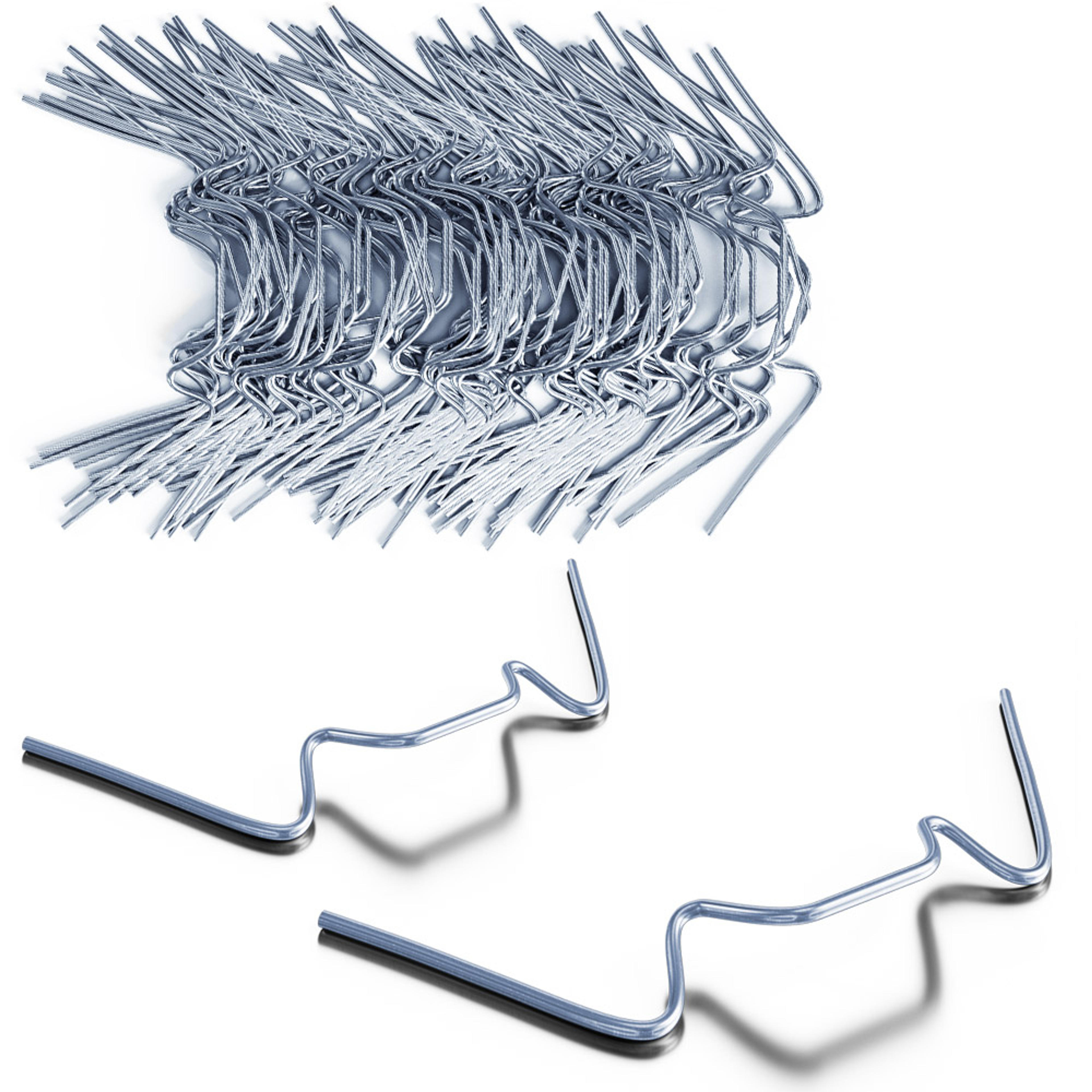 50x Clips de vitrage en acier pour serre
