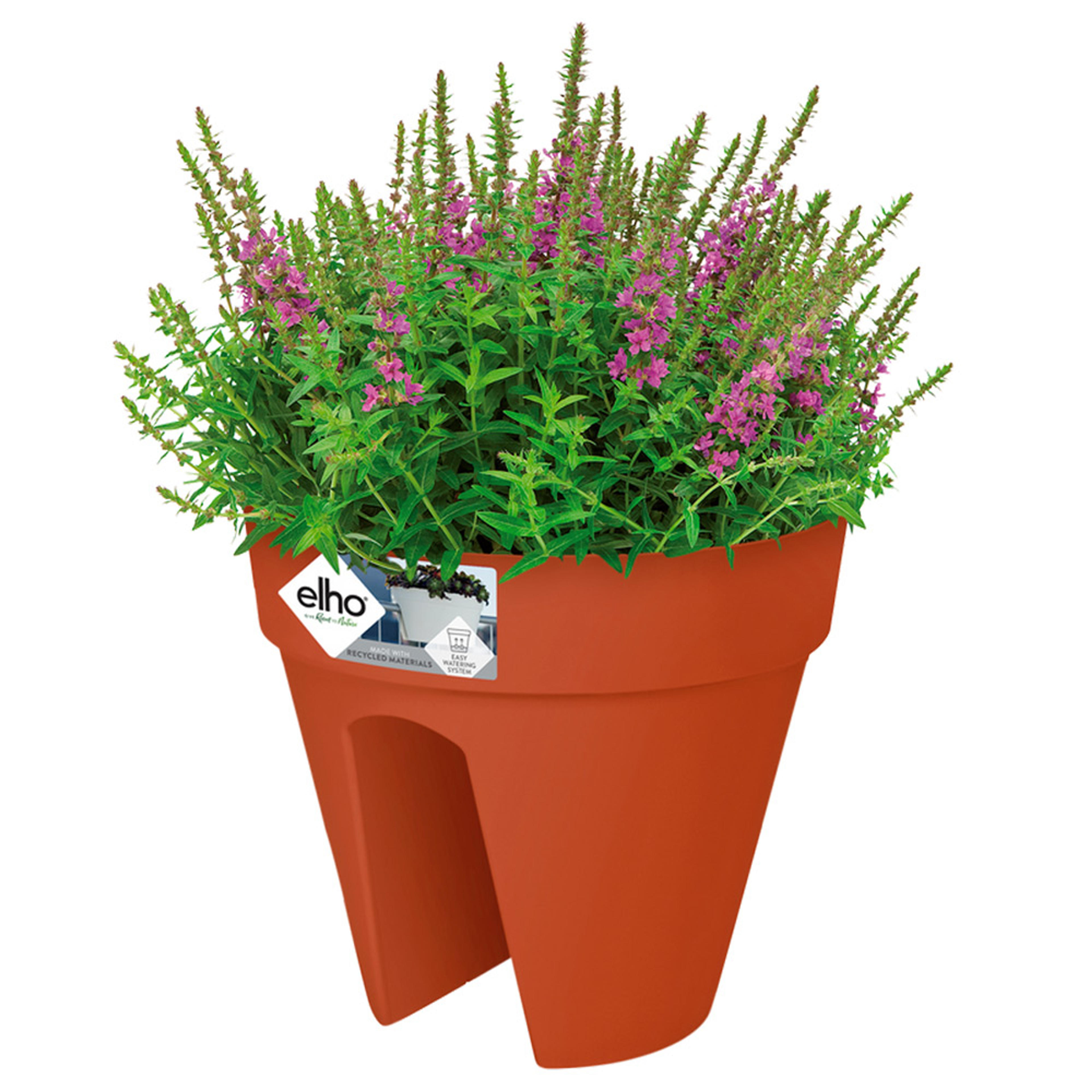 Jardinière en plastique Terracota 28,5x25,5cm