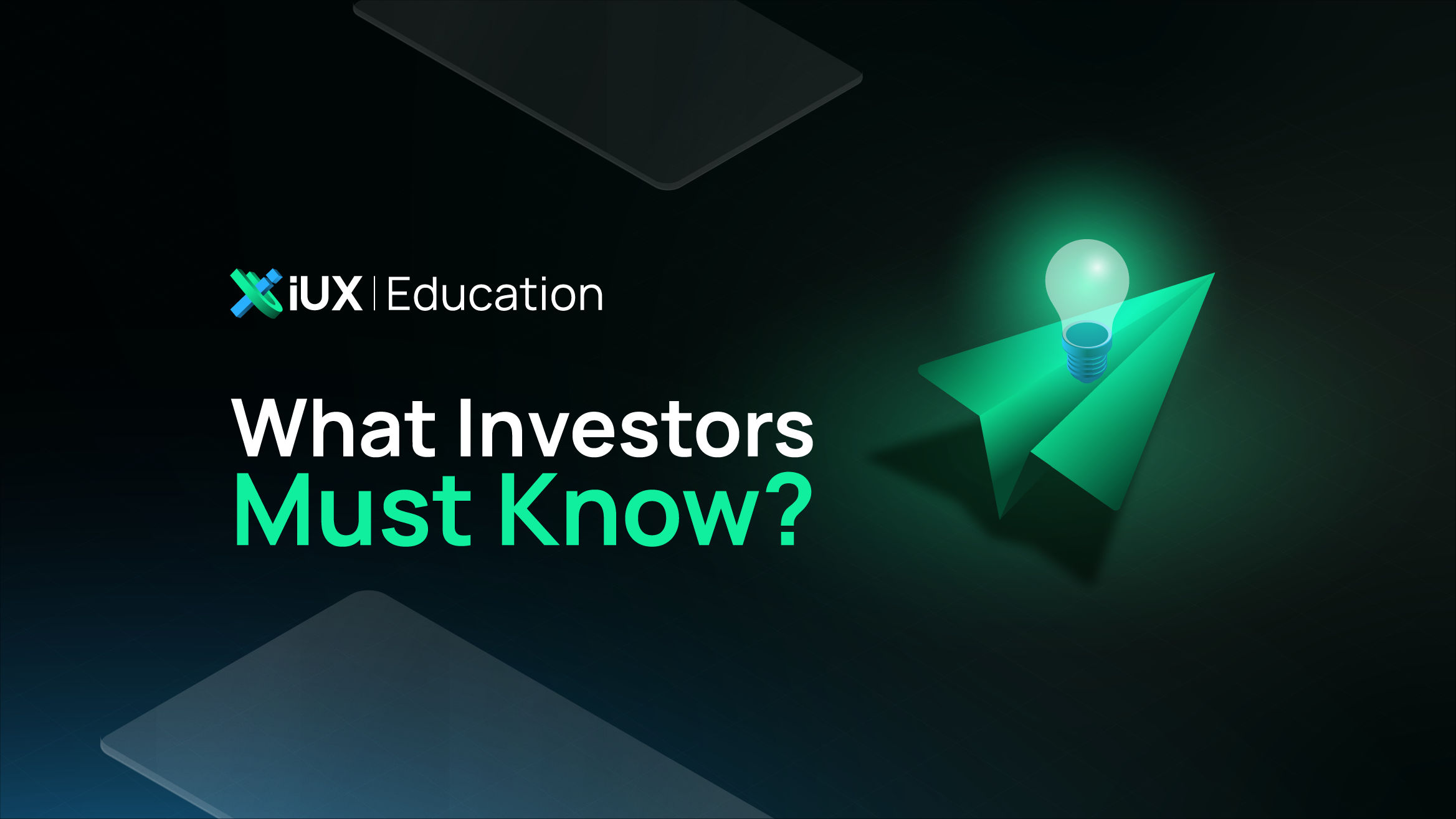 What Investors Must Know?