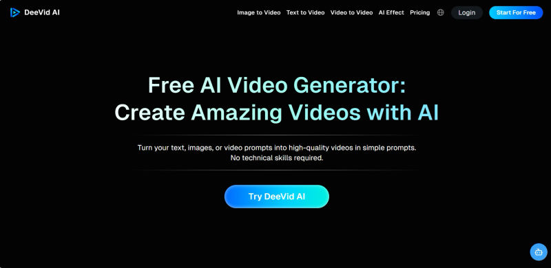 Deevid AI | Home