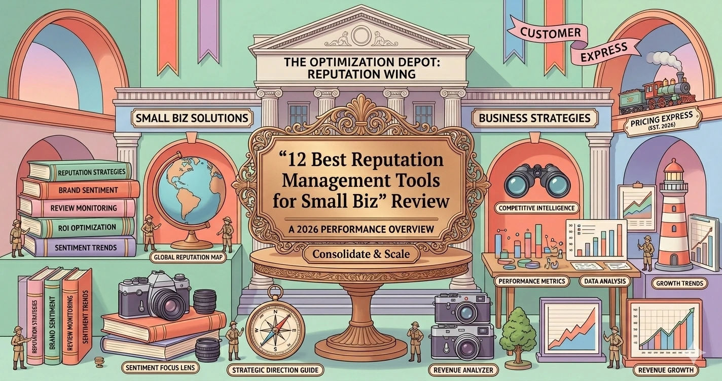 12 Best Reputation Management Tools for Small Biz (2026)