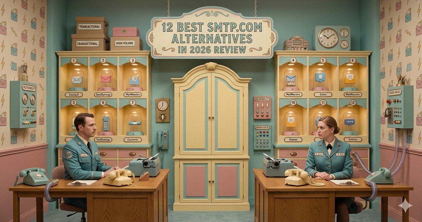 12 Best SMTP.com Alternatives for Enterprise SaaS (2026)
