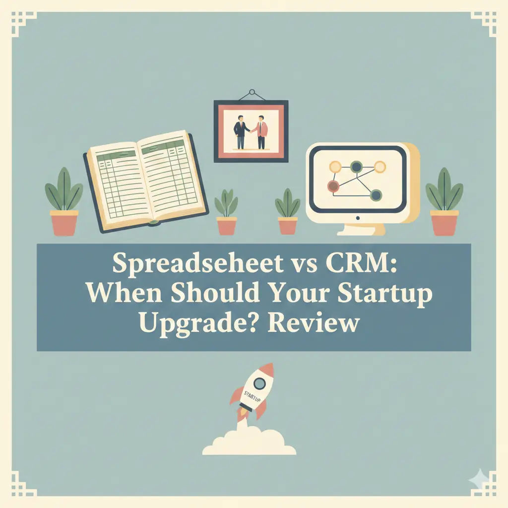 Spreadsheet vs CRM: When Should Your Startup Upgrade?