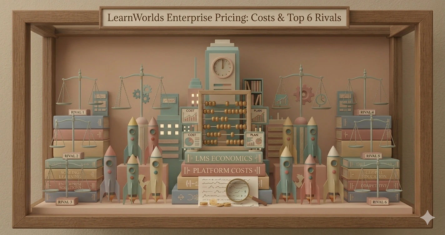 LearnWorlds 2026 Enterprise Pricing: Costs & Top 6 Rivals