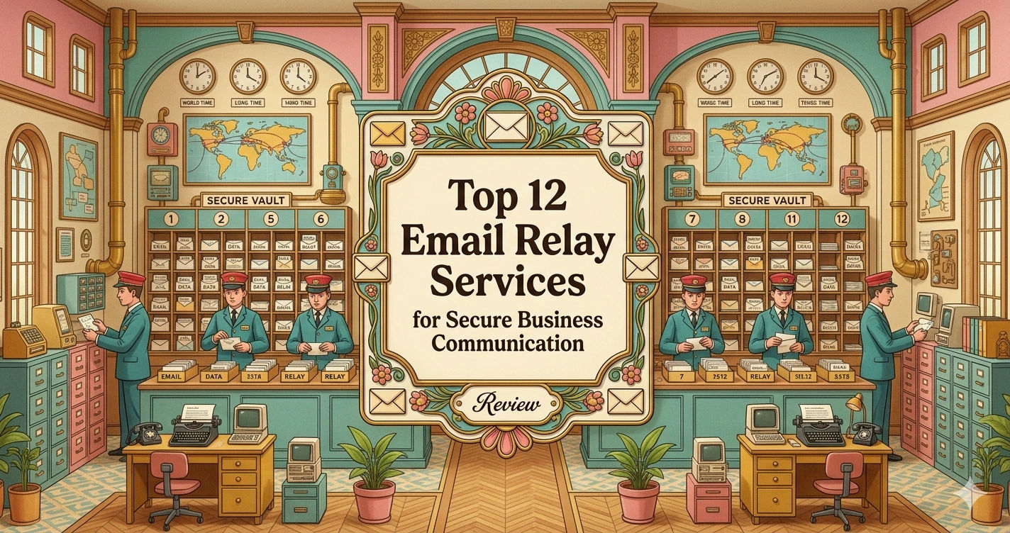 12 Best Secure Email Relay Services for IT Teams (2026 Review)