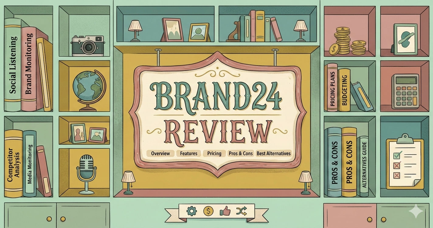 Brand24 Overview 2026: Features, Pricing, Pros & Cons & Best Alternatives