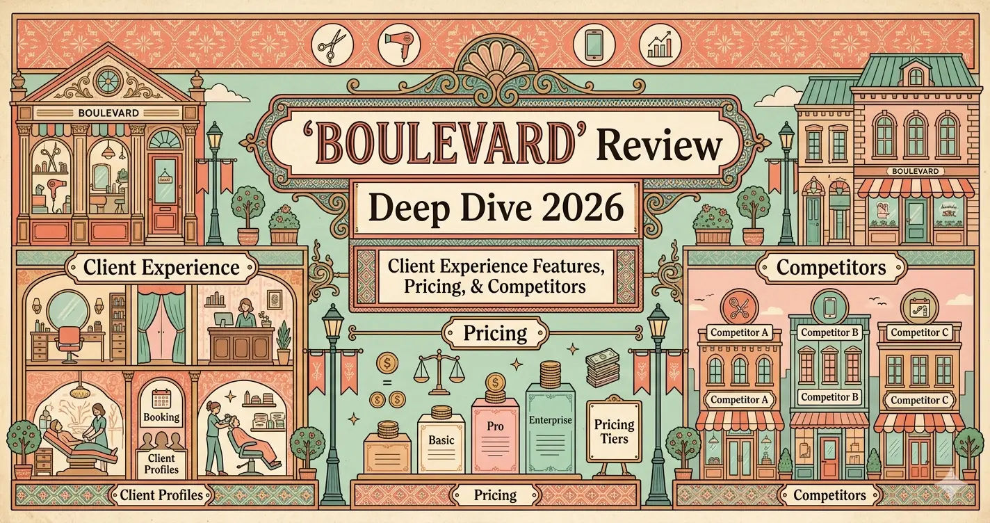 Boulevard Deep Dive 2026: Client Experience Features, Pricing, & Competitors