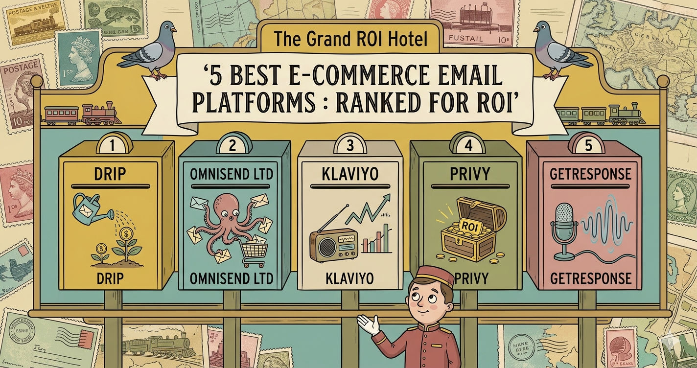 5 Best E-commerce Email Platforms for 2026: Ranked for ROI