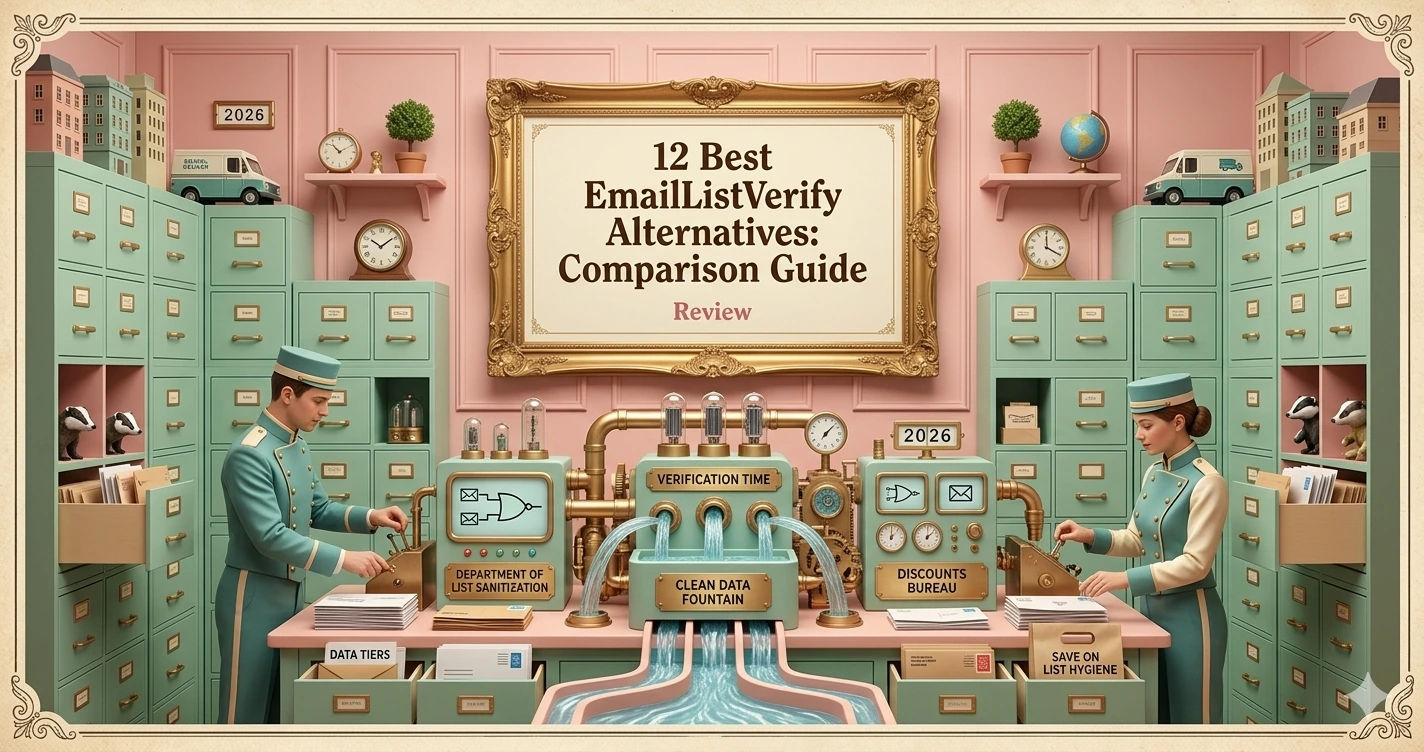 12 Best EmailListVerify Alternatives: 2026 Comparison Guide