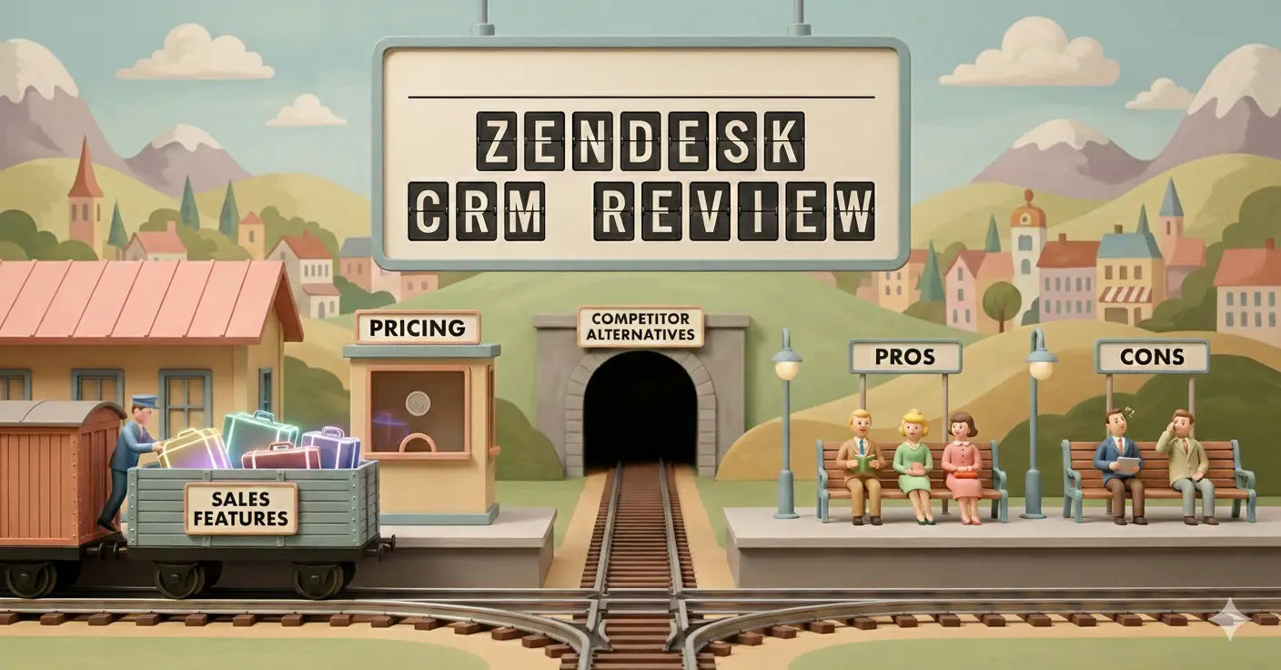 Zendesk CRM Overview 2026: Sales Features, Pricing, Pros & Cons & Competitor Alternatives