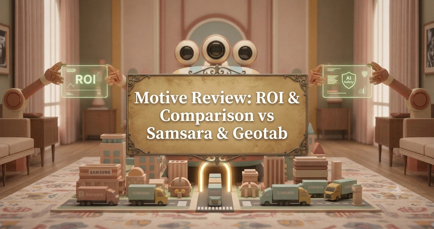 Motive Review 2026: ROI & Comparison vs Samsara & Geotab