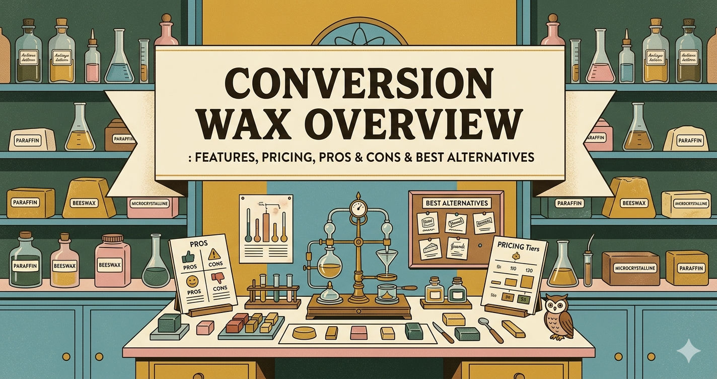Conversion Wax Overview 2026: Features, Pricing, Pros & Cons & Best Alternatives