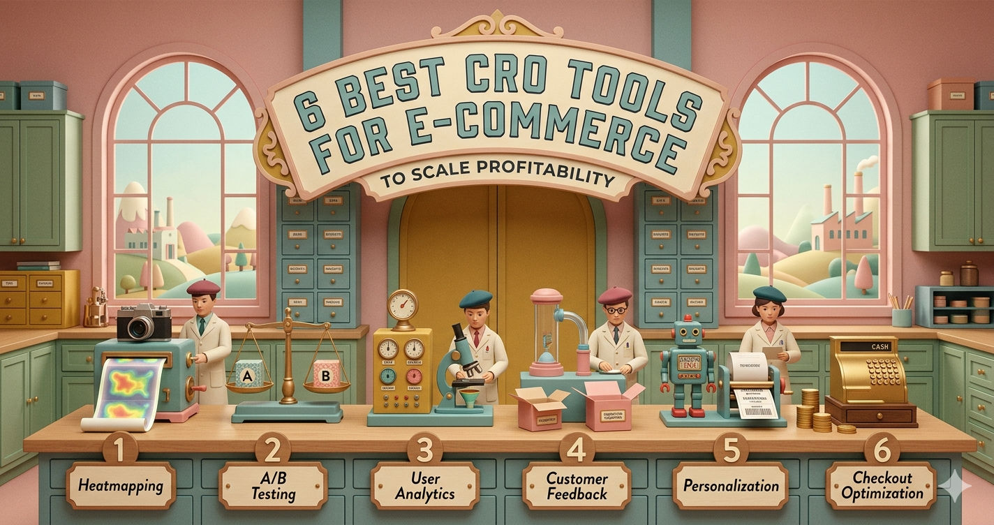 6 Best CRO Tools for E-commerce to Scale Profitability (2026 Guide)