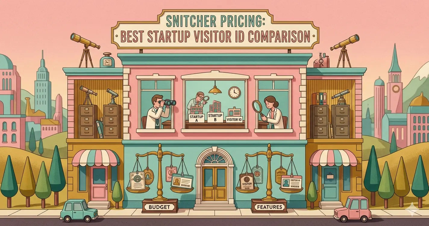 Snitcher Pricing 2026: Best Startup Visitor ID Comparison