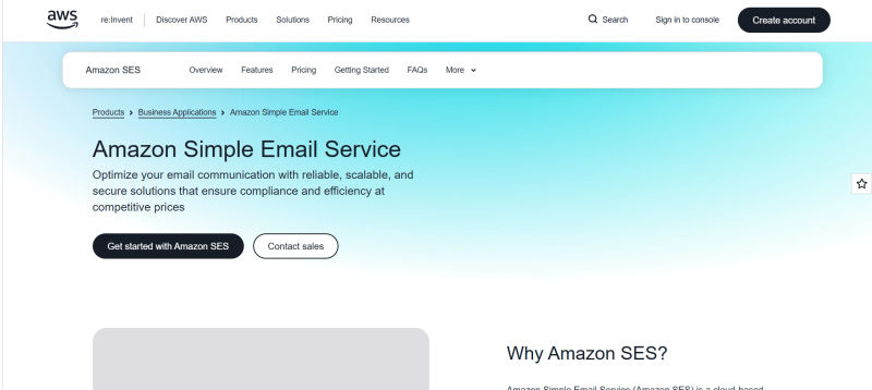Amazon SES | Home