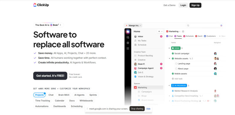 Clickup | Home