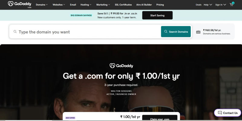Godaddy | Home