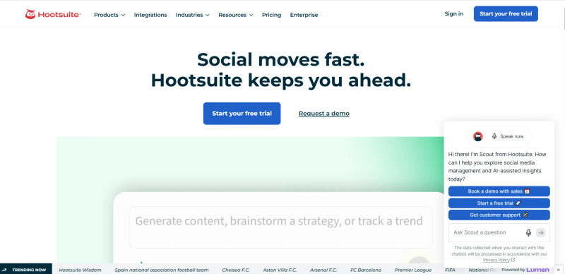 Hootsuite | Home
