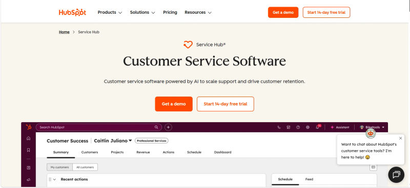 Hubspot Service Hub