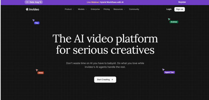 Invideo | Home