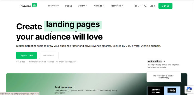 MailerLite | Home