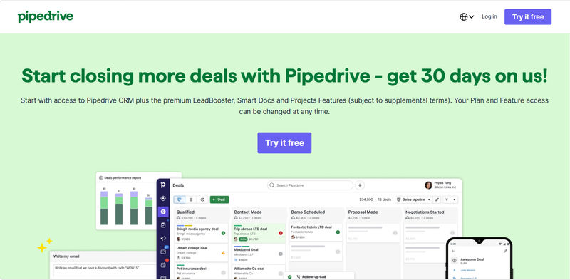 Pipedrive | Home