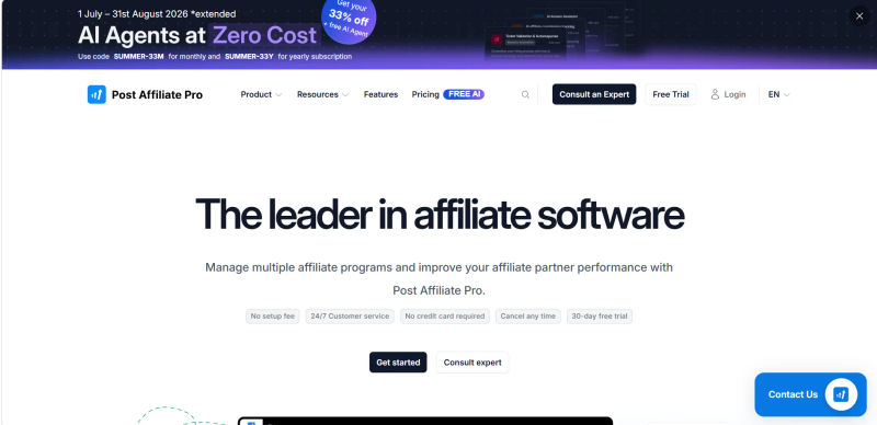 Post affiliate Pro | Home