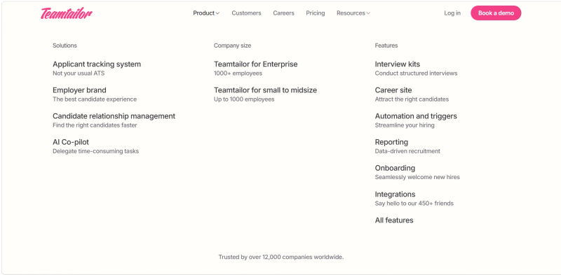 Teamtailor | Product