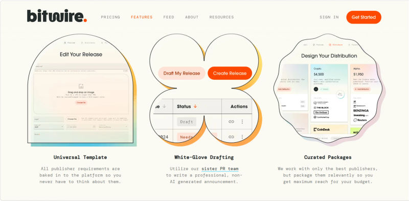 bitwire | Features