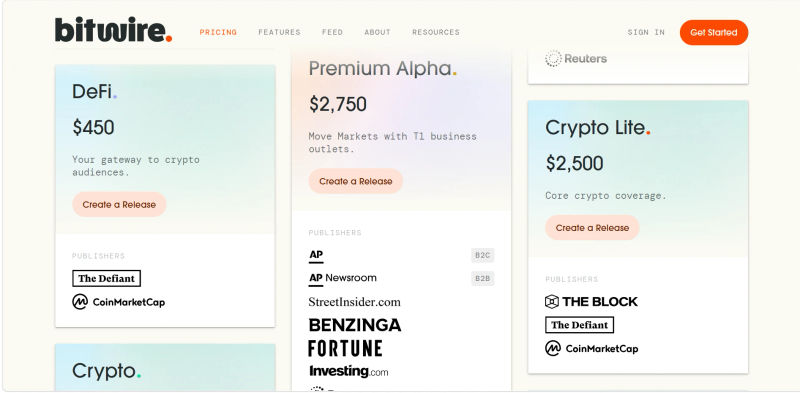 bitwire | Pricing 2