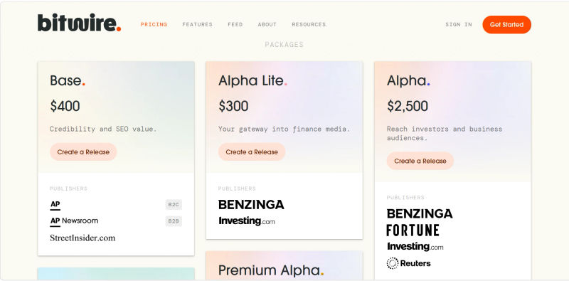bitwire | Pricing 1