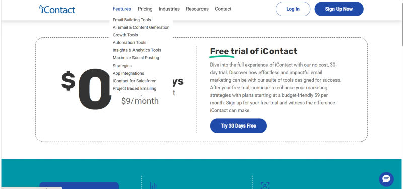 iContact | Features