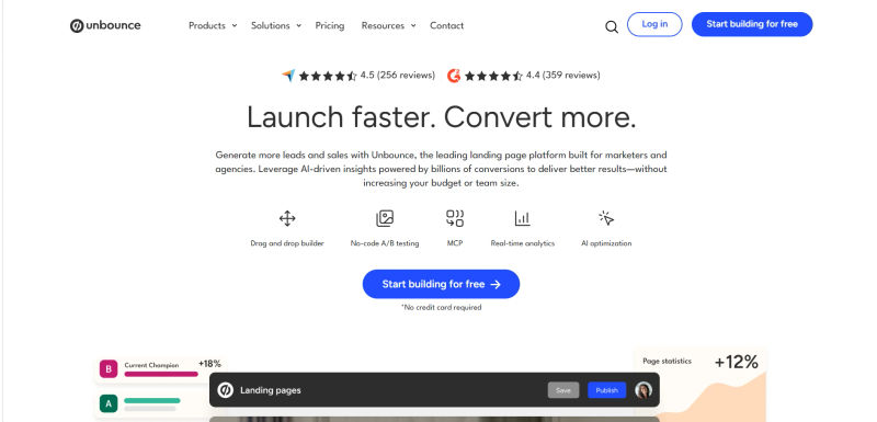 Unbounce | Home