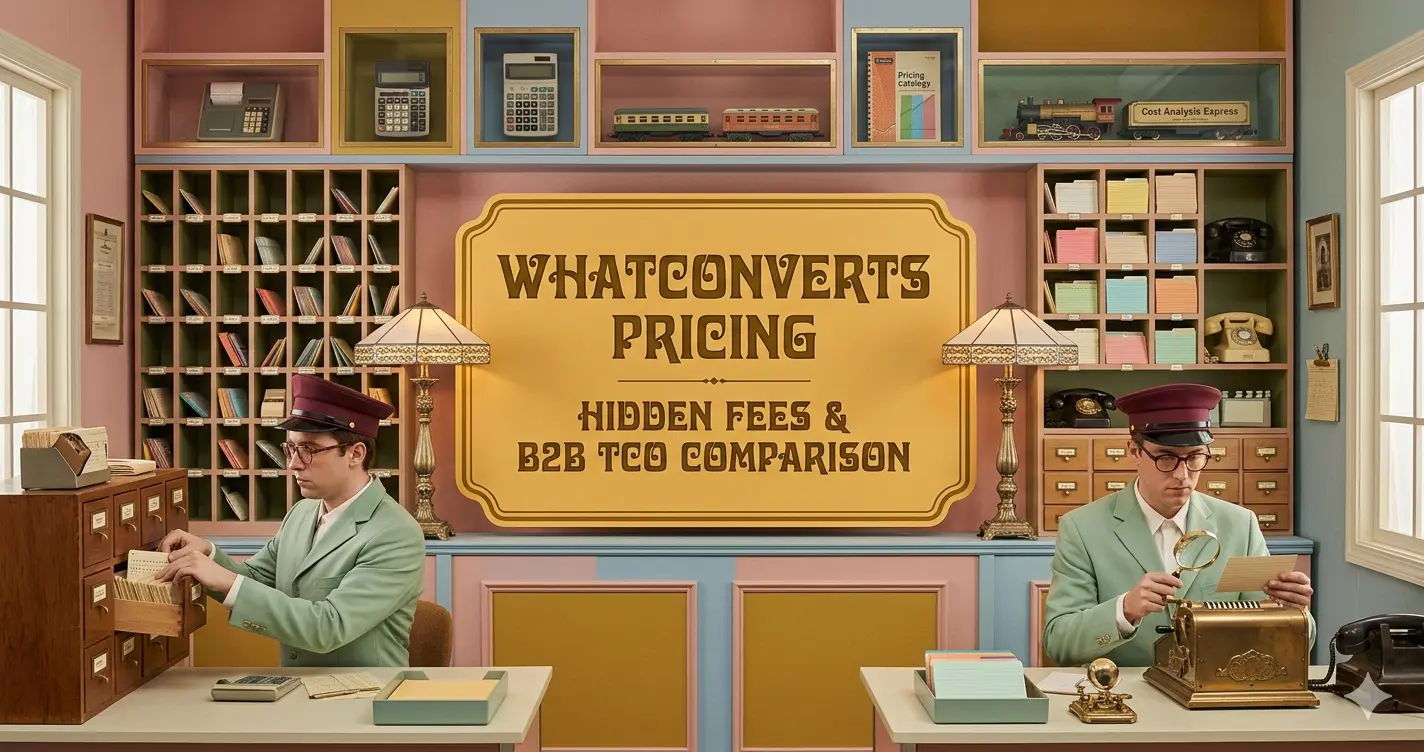 WhatConverts Pricing 2026: Hidden Fees & B2B TCO Comparison