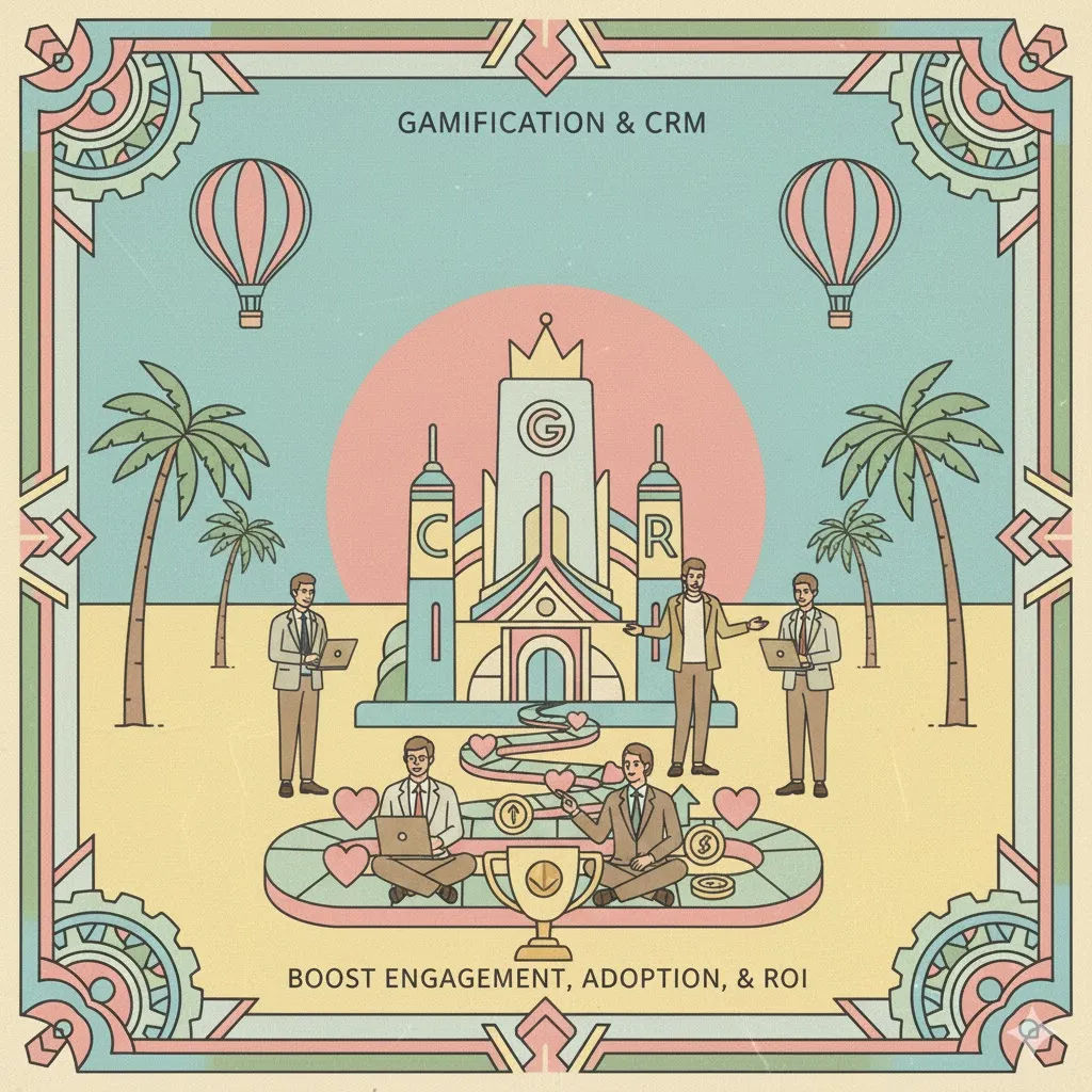 Gamification & CRM: Boost Engagement, Adoption, & ROI