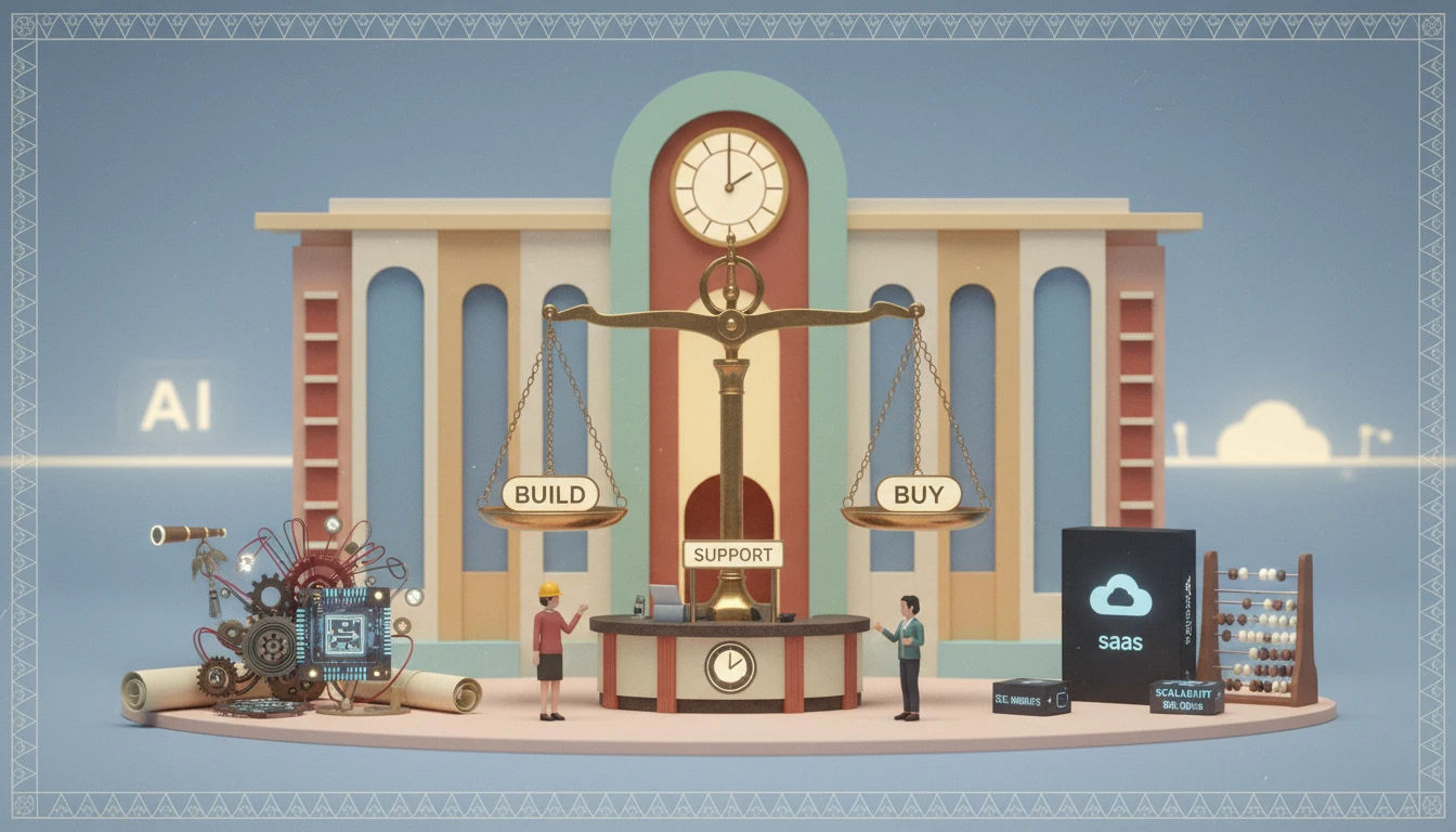 The Build vs. Buy Decision: A Framework for Evaluating Custom vs. Off-the-Shelf Support Solutions