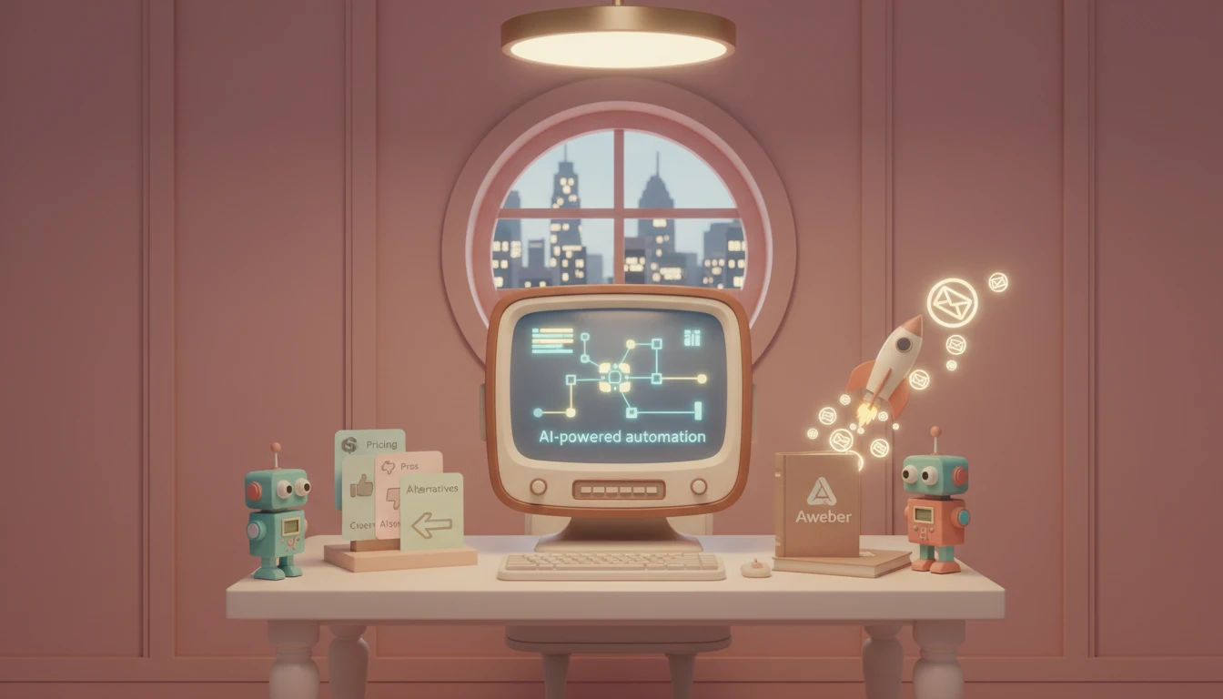 AWeber Communications Overview 2026: Features, Pricing, Pros & Cons & Best Alternatives