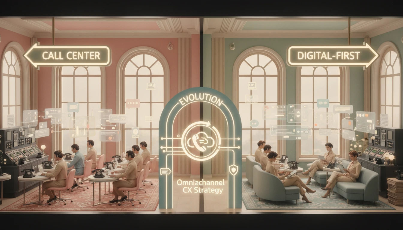 Evolution of Customer Support: Call Centers to Digital-First