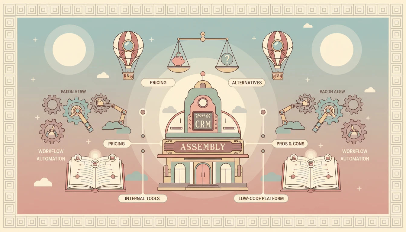 Assembly CRM Overview 2026: Internal Tools, Workflow Automation, Pricing, Pros & Cons & Alternatives