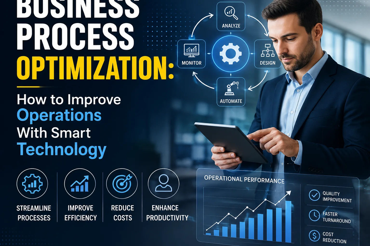 Business Process Optimization: How to Improve Operations With Smart Technology