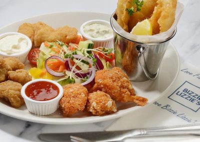 Light Bites at Bizzie Lizzes Fish and Chips Restaurant