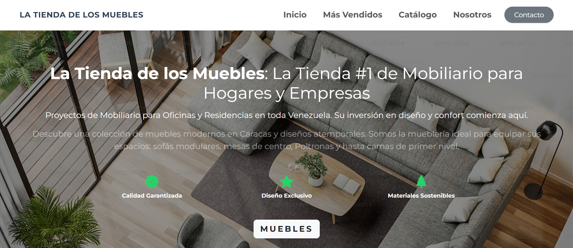 Captura de La Tienda de los Muebles