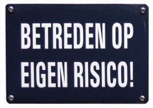 07. Blikken naambordjes  met tekst voor o.a horeca