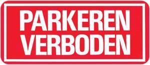 Parkeren verboden