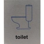 Toilet rvs Pictogram 